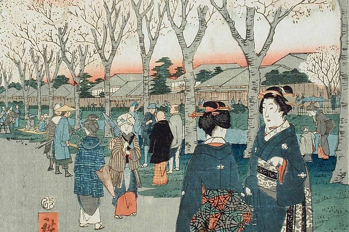 Around the World Create Art Inspired by Utagawa Hiroshige, Remembering